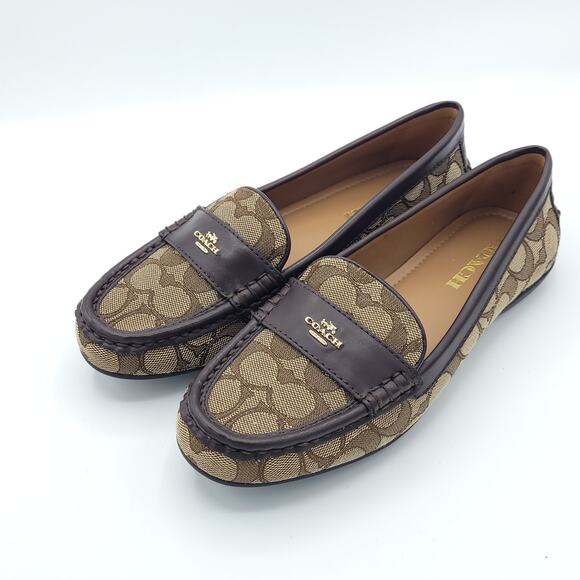 Coach loafers women's size 7.5 - Picture 1 of 8